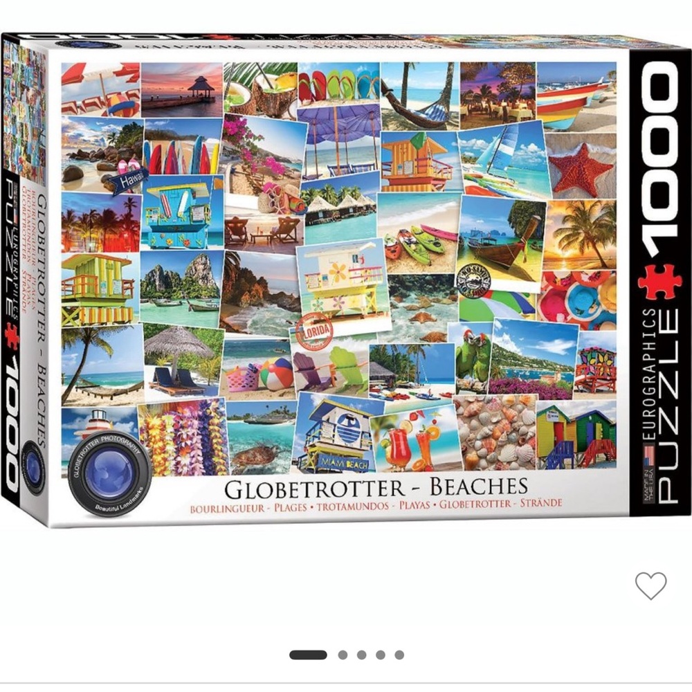 Eurographics Globetrotter Beaches Puzzle